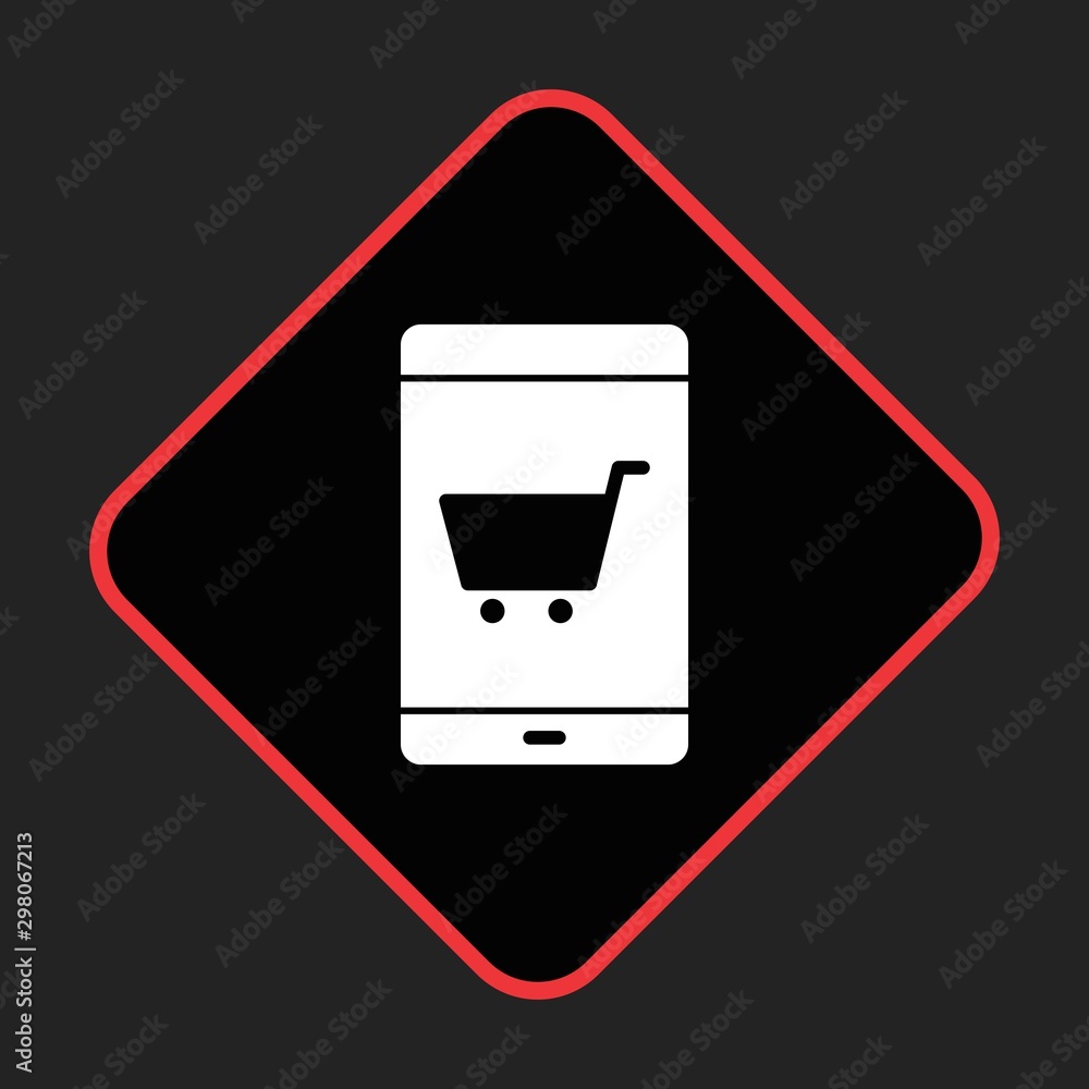 Online Shopping Icon For Your Design,websites and projects.. Online Shopping Icon For Your Design,websites and projects..