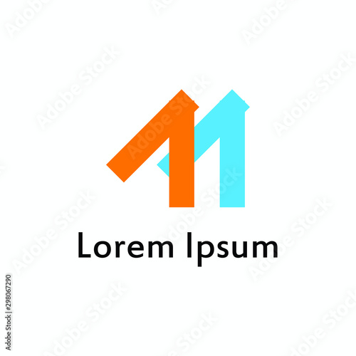Free Download letter logo M - GFXLoad