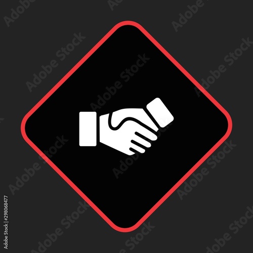 Handshake Icon For Your Design,websites and projects..