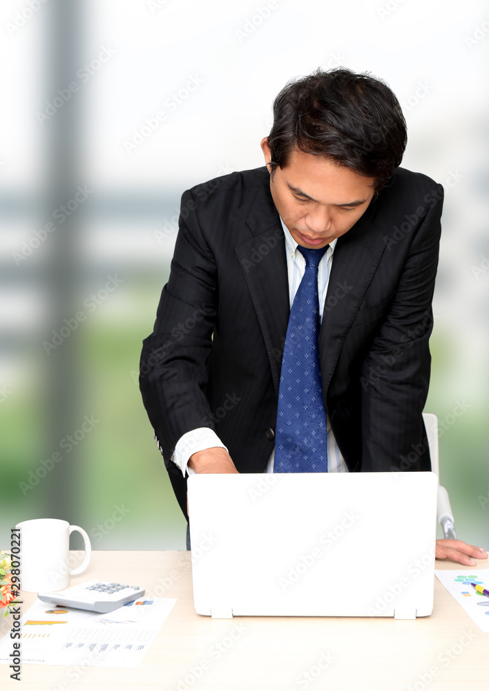man working business man working business