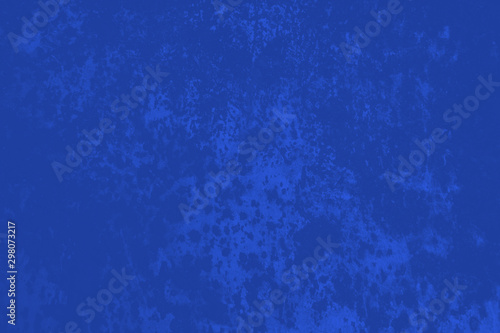 royal blue metal grunge wall surface texture background