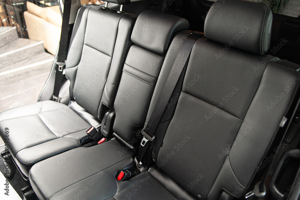 Fototapeta premium Leather back seats