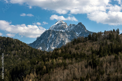 Berg in den Alpen bei Füssen