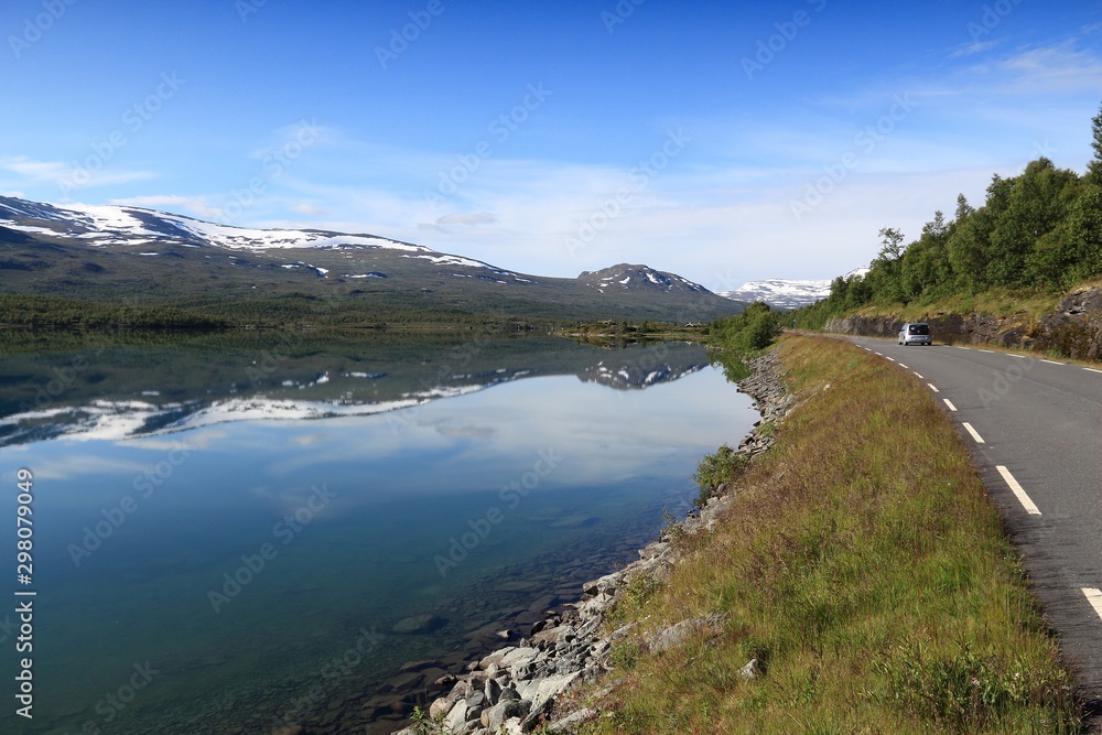 Norway scenic road