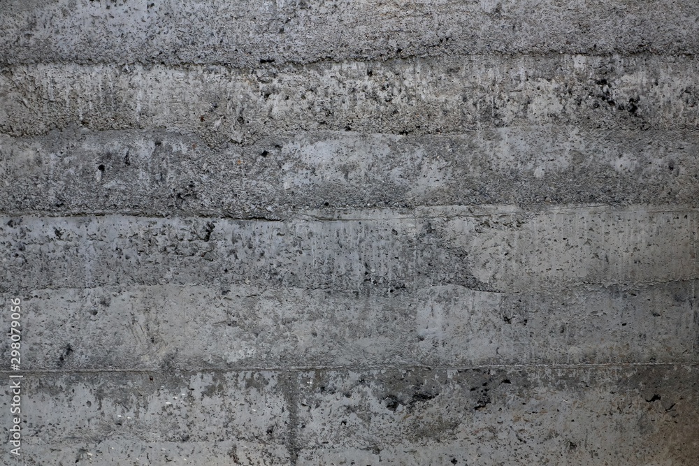 Concrete textured wall background, Modern decorate wall outside building.