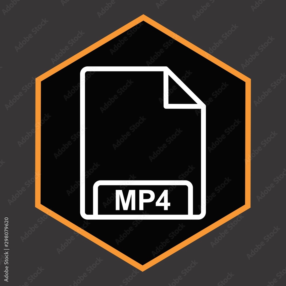 MP4 Icon For Your Design,websites and projects. MP4 Icon For Your Design,websites and projects.