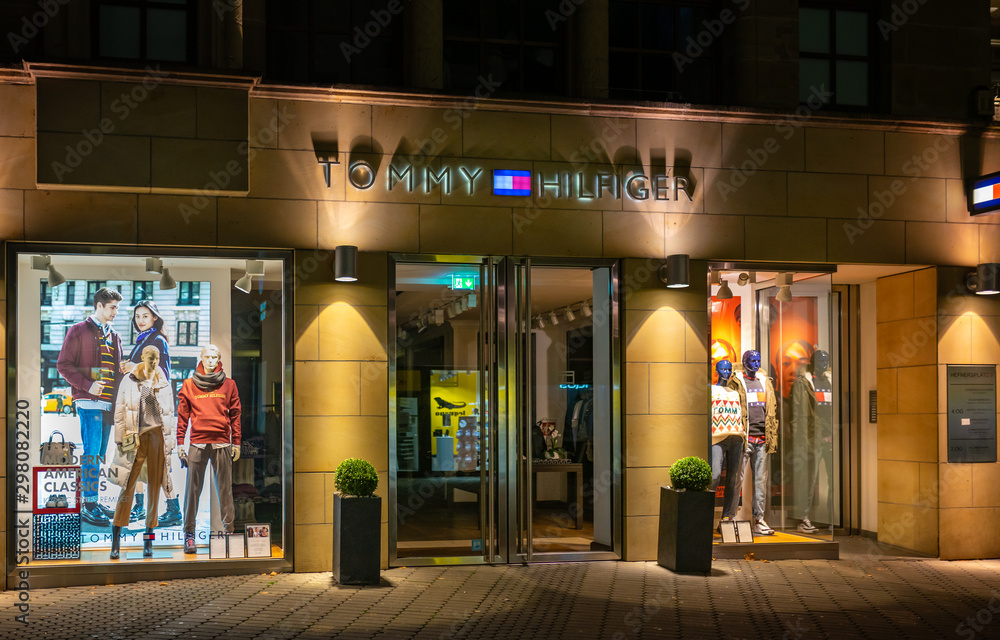 Nuremberg, Germany - October, 2019: View of Tommy Hilfiger fashion store in  Nuremberg, Franconia, Europe Stock Photo | Adobe Stock