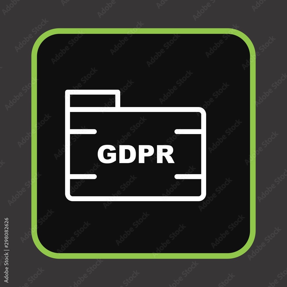GDPR Folder Icon For Your Design,websites and projects. GDPR Folder Icon For Your Design,websites and projects.
