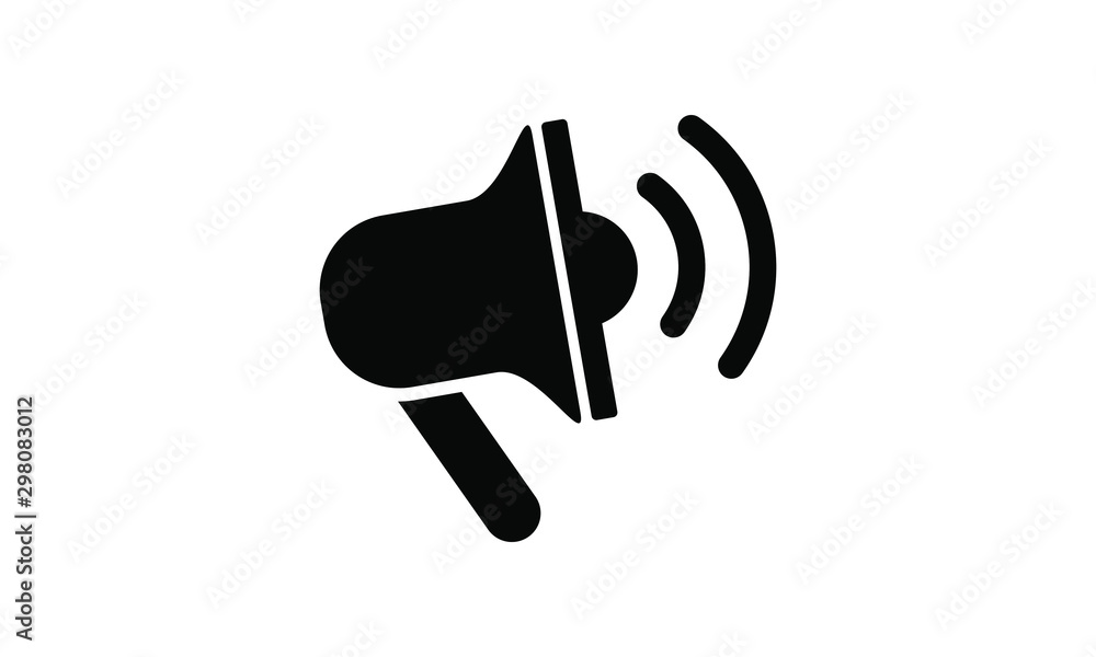 megaphone icon vector megaphone icon vector
