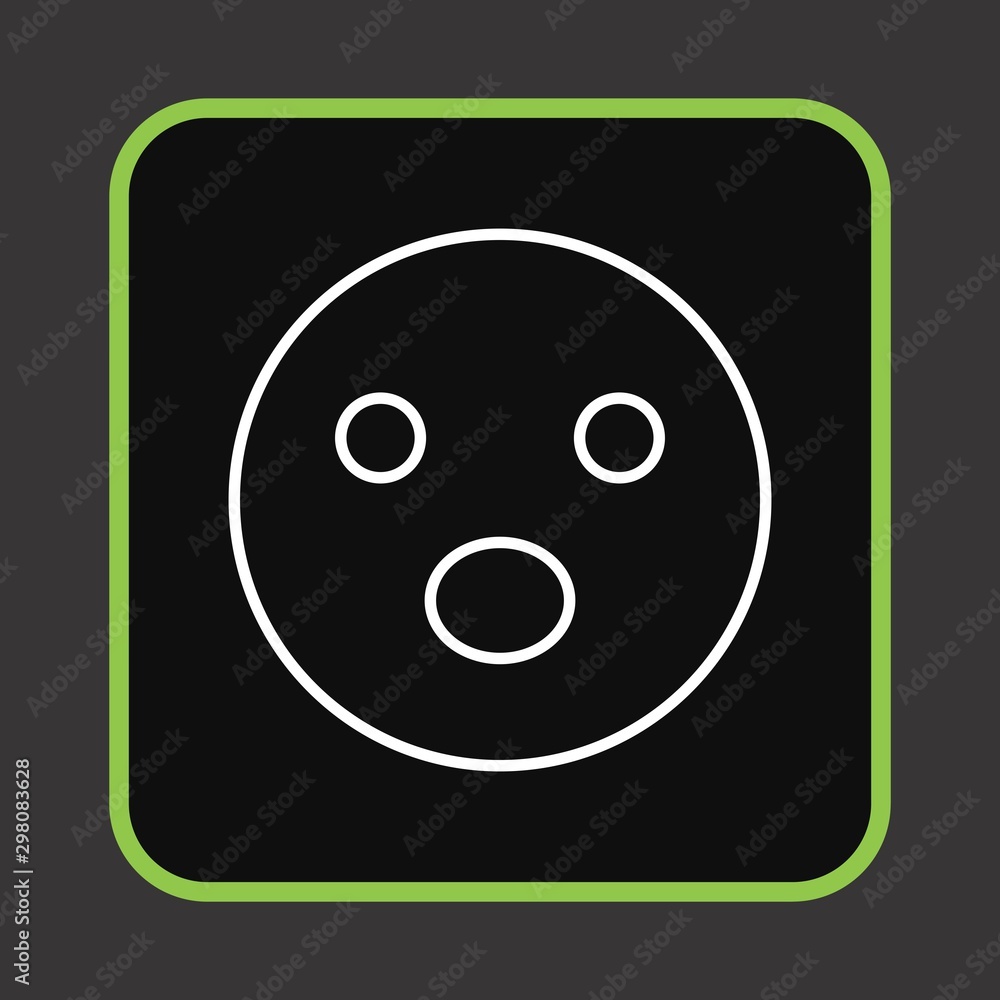 Surprise Emoji Icon For Your Design,websites and projects. Surprise Emoji Icon For Your Design,websites and projects.