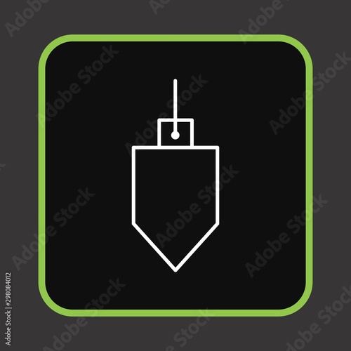 Plumb bob Icon For Your Design,websites and projects.