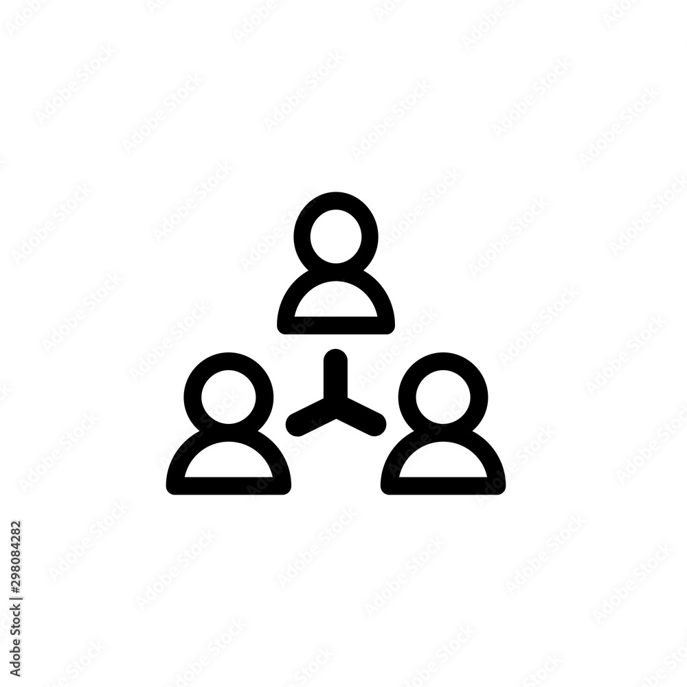 Hierarchical chain icon isolated on white background. Structure symbol modern, simple, vector, icon for website design, mobile app, ui. Vector Illustration Hierarchical chain icon isolated on white background. Structure symbol modern, simple, vector, icon for website design, mobile app, ui. Vector Illustration