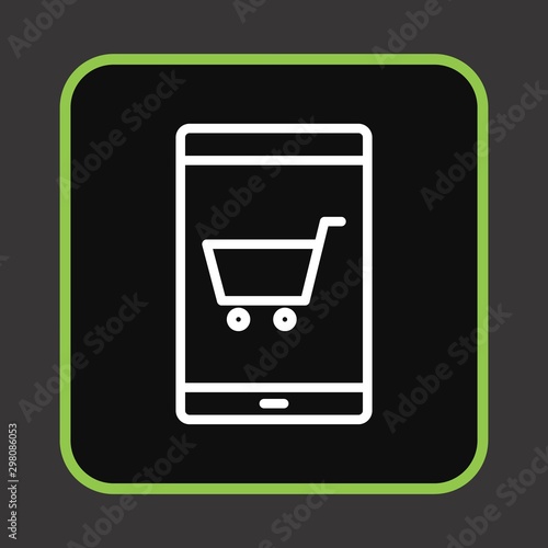 Online Shopping Icon For Your Design,websites and projects..