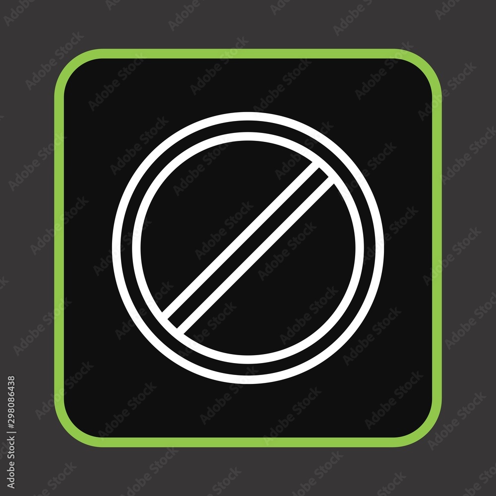Forbidden Icon For Your Design,websites and projects. Forbidden Icon For Your Design,websites and projects.