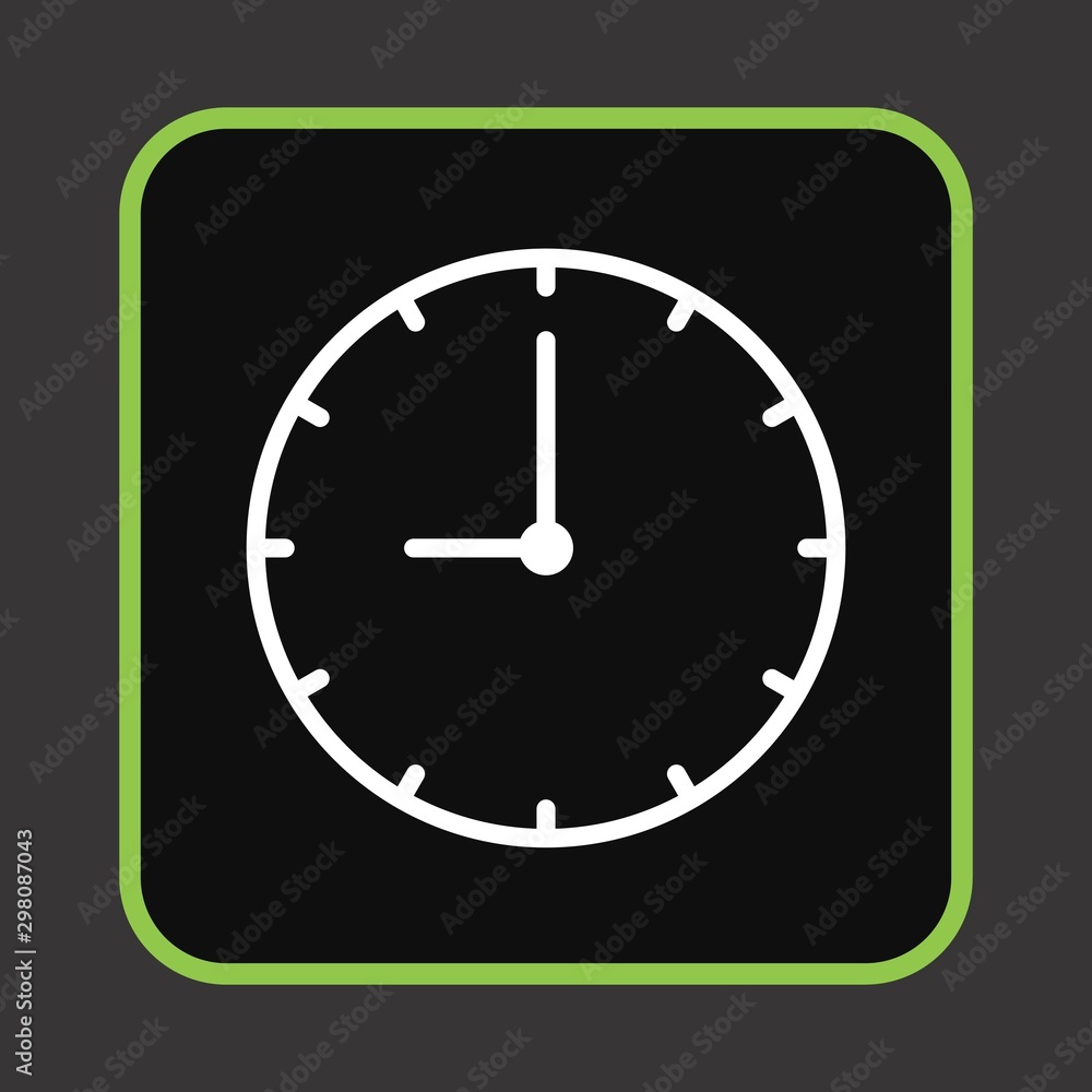 Clock Icon For Your Design,websites and projects. Clock Icon For Your Design,websites and projects.