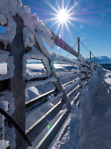 Winter Mood On The Gaisberg, near Salzburg, Austria