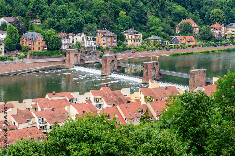 Heidelberg Dam and Lock in the Heidelberg