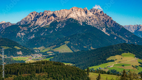 Beautiful alpine view at Fieberbrunn, Tyrol, Austria © Martin Erdniss
