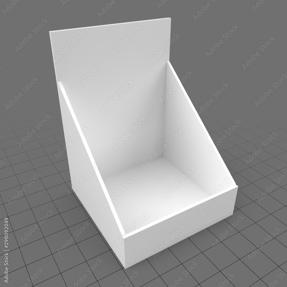 Tabletop display mockup 3 Stock 3D asset Adobe Stock