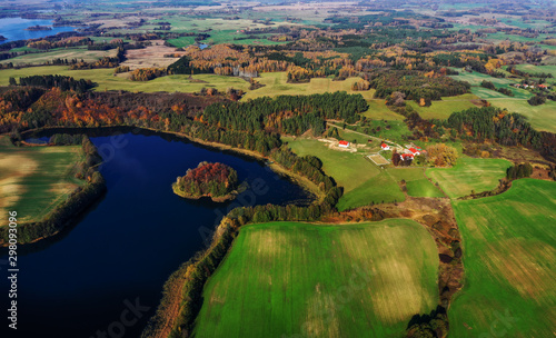 Fototapeta Naklejka Na Ścianę i Meble -  Mazury kraina tysiąca jezior