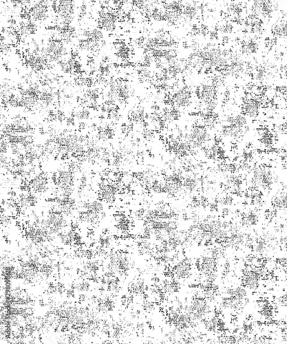 A black and white image lines, dots, shapes, forms. Retro halftone stippled background. Ideas for your graphic design, banner, poster, packaging, for site or more