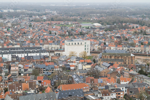 The Kazerne Dossin Museum in the city of Mechelen in Flanders, Belgium