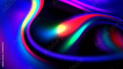 Fluid colorful abstract background