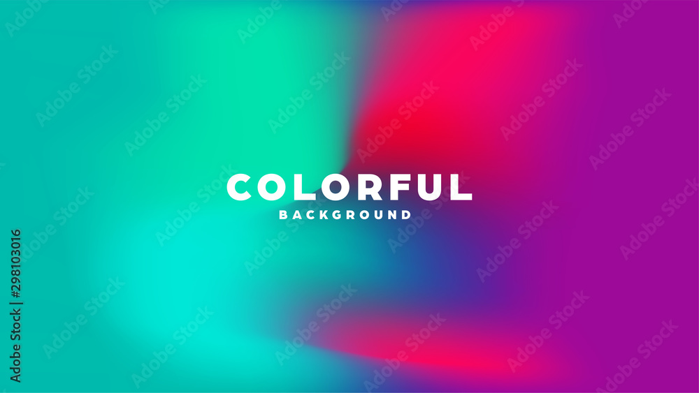 Colorful modern abstract background with neon gradient. Dynamic color flow poster, banner. Vector illustration. Colorful modern abstract background with neon gradient. Dynamic color flow poster, banner. Vector illustration.