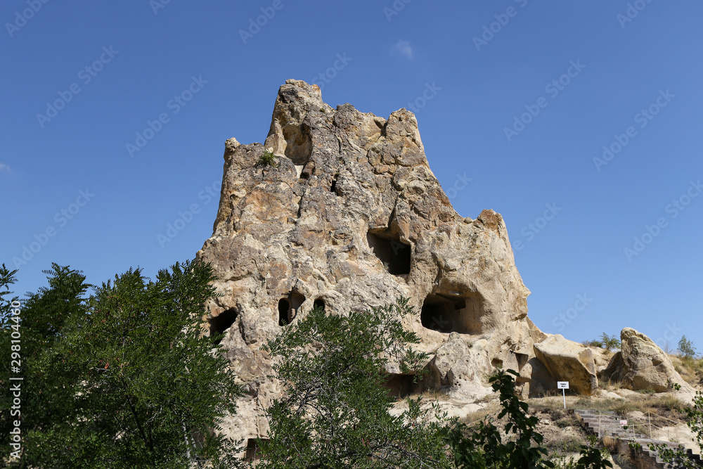 Rock Formations in Goreme National Park, Cappadocia, Nevsehir, Turkey