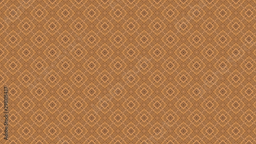 Wicker Light Brown Pattern Design