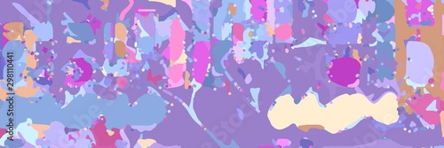 abstract modern art background with shapes and light pastel purple, medium purple and lavender colors