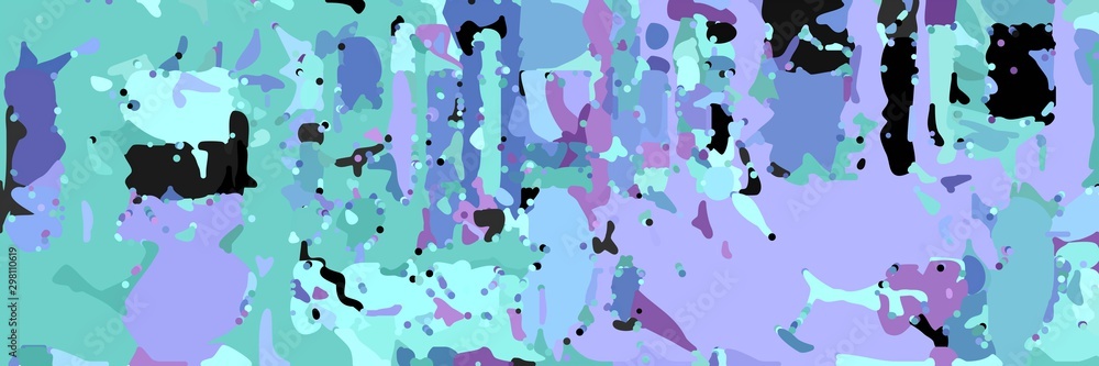 abstract modern art background with shapes and sky blue, very dark green and slate blue colors abstract modern art background with shapes and sky blue, very dark green and slate blue colors