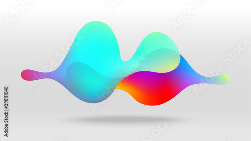 Speaking sound wave illustration vector