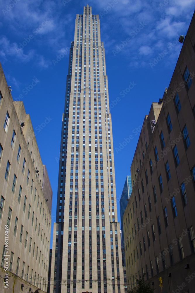 modern building in new york city