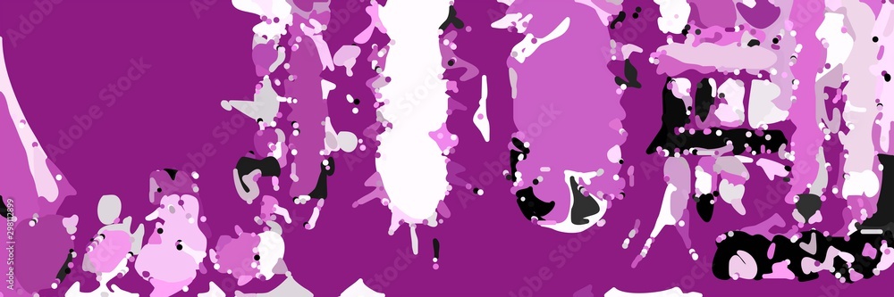 abstract modern art background with shapes and dark magenta, pastel pink and black colors