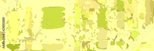 abstract modern art background with pastel yellow, green yellow and khaki colors