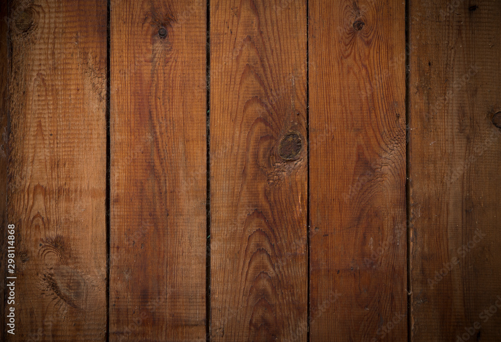 background of barrel and worn old table of wood background of barrel and worn old table of wood
