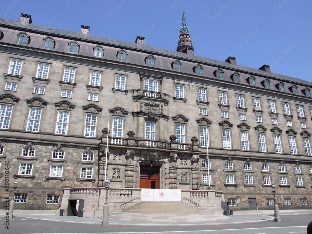 Fototapeta premium town hall square in Copenhagen