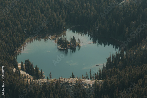 Remote Mountain Lake photo