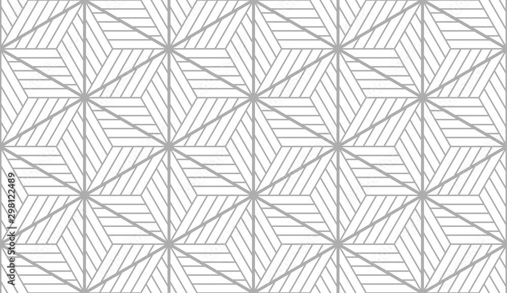 Abstract geometric pattern. A seamless vector background. White and grey ornament. Graphic modern pattern. Simple lattice graphic design. Abstract geometric pattern. A seamless vector background. White and grey ornament. Graphic modern pattern. Simple lattice graphic design.