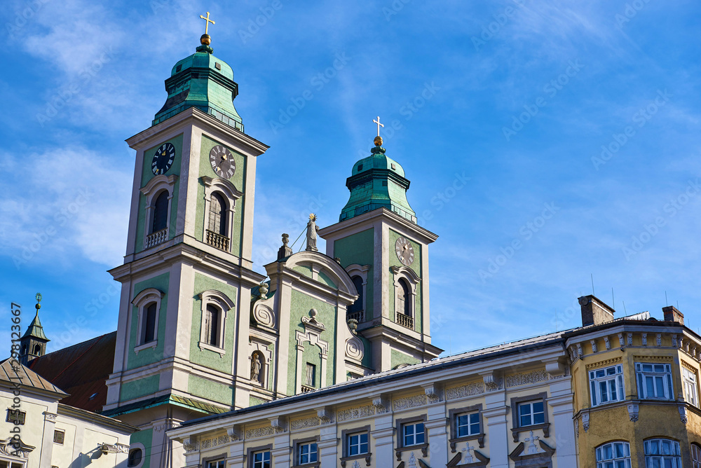 Old Cathedral also called the Church of Ignatius or the Jesuit Church is a church in Linz, Austria. 