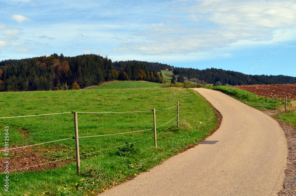 Landwirtschaftlicher Weg in St. Peter Landwirtschaftlicher Weg in St. Peter