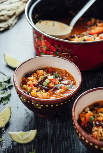 Food: Creole Jambalaya, smoky vegetable rice stew photo