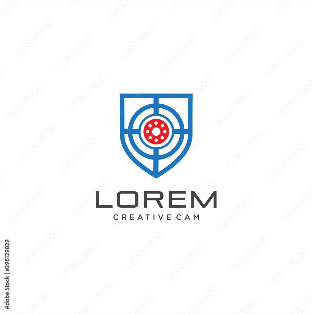 Shield Camera Logo Icon Design . Secure Cam Logo . Guard CCTV Logo Design . Protect Camera Logo Design Template Shield Camera Logo Icon Design . Secure Cam Logo . Guard CCTV Logo Design . Protect Camera Logo Design Template
