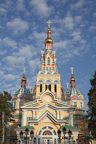View at Ascension Cathedral, Almaty, Kazakhstan