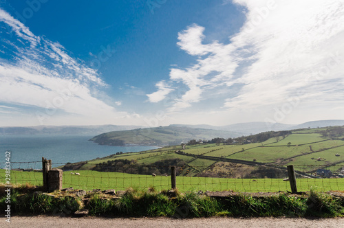 Causeway coastal route in Northern Ireland