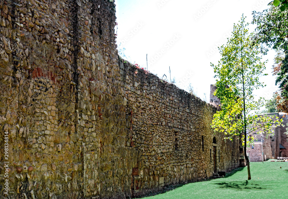 Medieval town wall