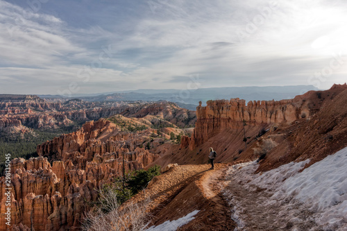 Hiker in Bryce Canyon