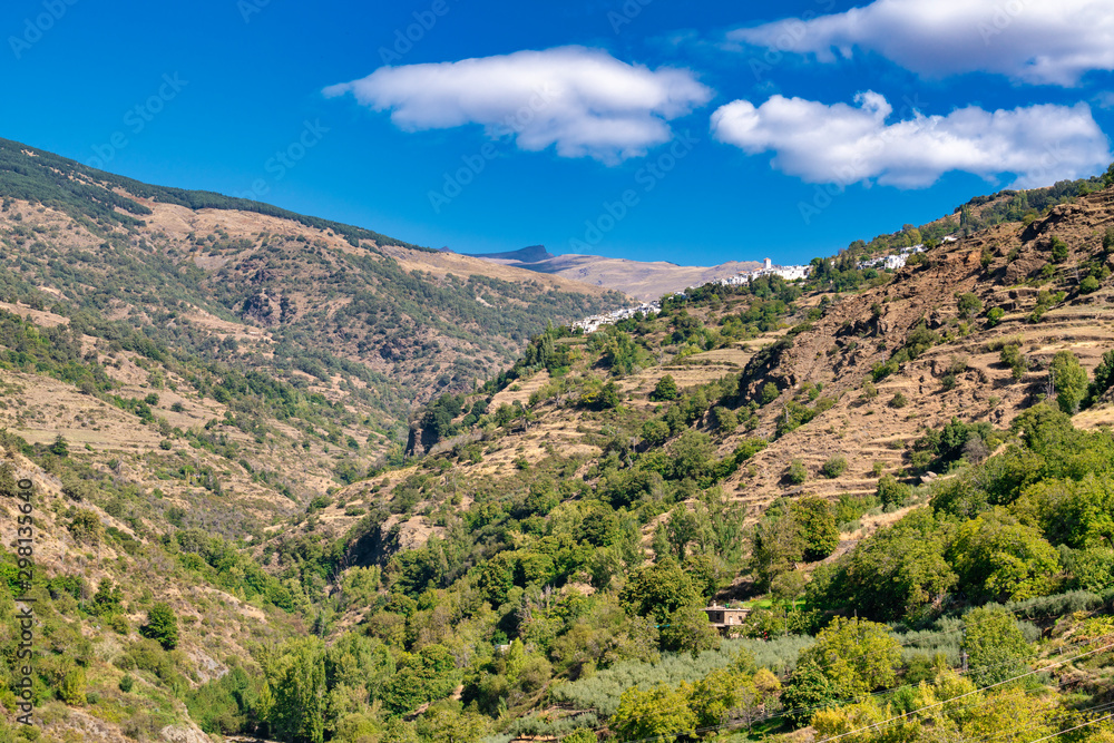 Fototapeta premium The town of Capileira in Spain