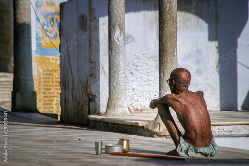 Vászonkép poverty in india